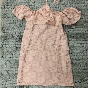 NWT Jack by BB Dakota lace off the shoulder dress